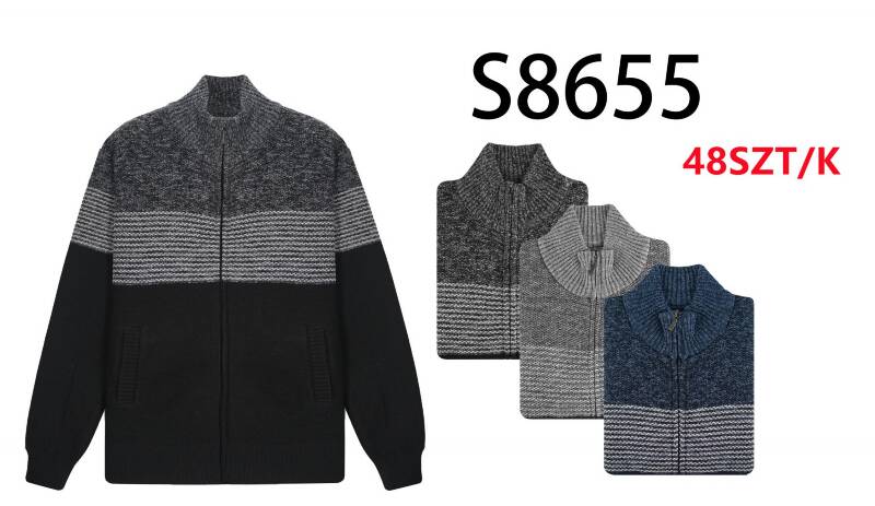 Swetry męska Roz M-2XL, Mix Kolor Paczka 12 szt